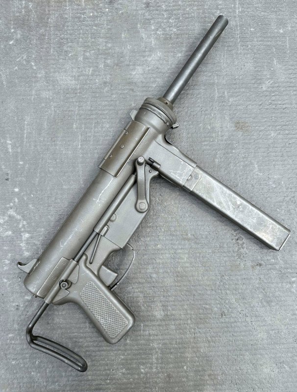 Expanzní americký samopal M3 Grease Gun