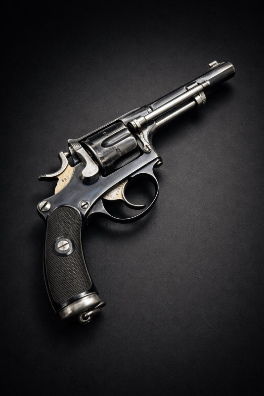 Armádní revolver SWISS ORDNANCE M1882, Cal. 7,5 mm