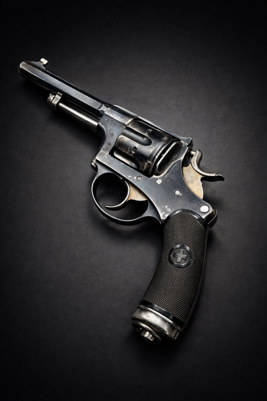 Armádní revolver SWISS ORDNANCE M1882, Cal. 7,5 mm