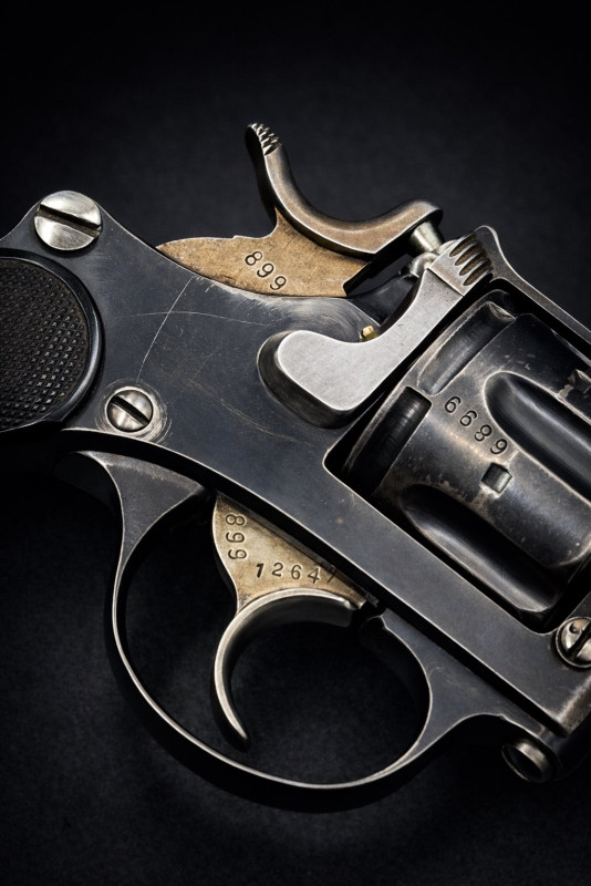 Armádní revolver SWISS ORDNANCE M1882, Cal. 7,5 mm