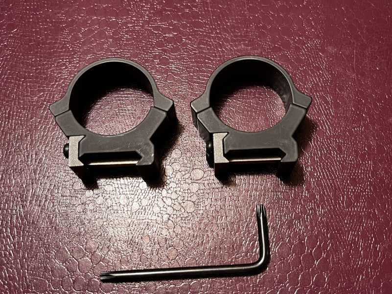 Kroužky Leupold PRW2, 30mm, nízké 