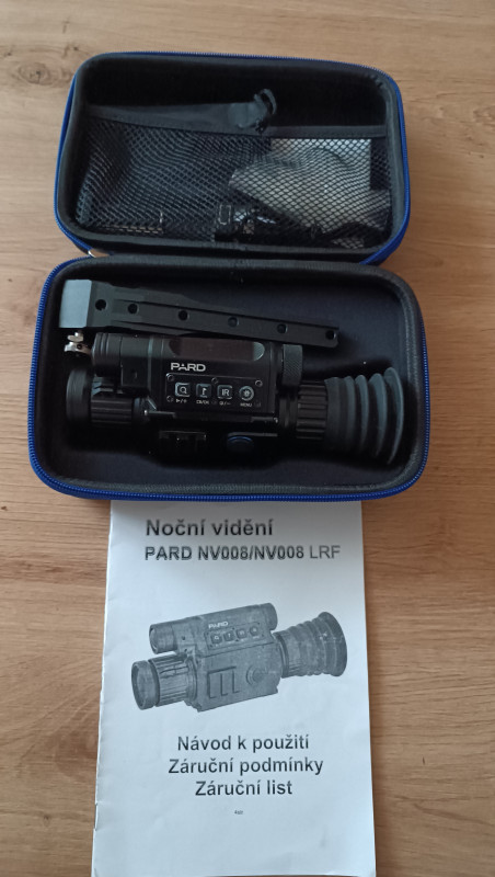 Prodám noční vidění PARD NV008/NV008 LRF