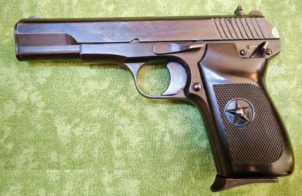 Norinco 213-9mm Luger-jako nová!+náhradní zásobník a kufr
