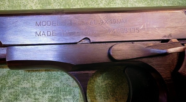 Norinco 213-9mm Luger-jako nová!+náhradní zásobník a kufr