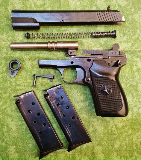 Norinco 213-9mm Luger-jako nová!+náhradní zásobník a kufr
