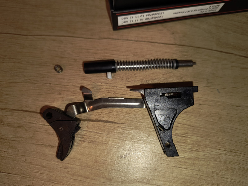 Resetovací spoušť Glock Gen 3 – Dry Fire Reset Trigger (komp