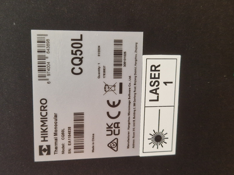 Termovize Hikmicro Condor CQ50L