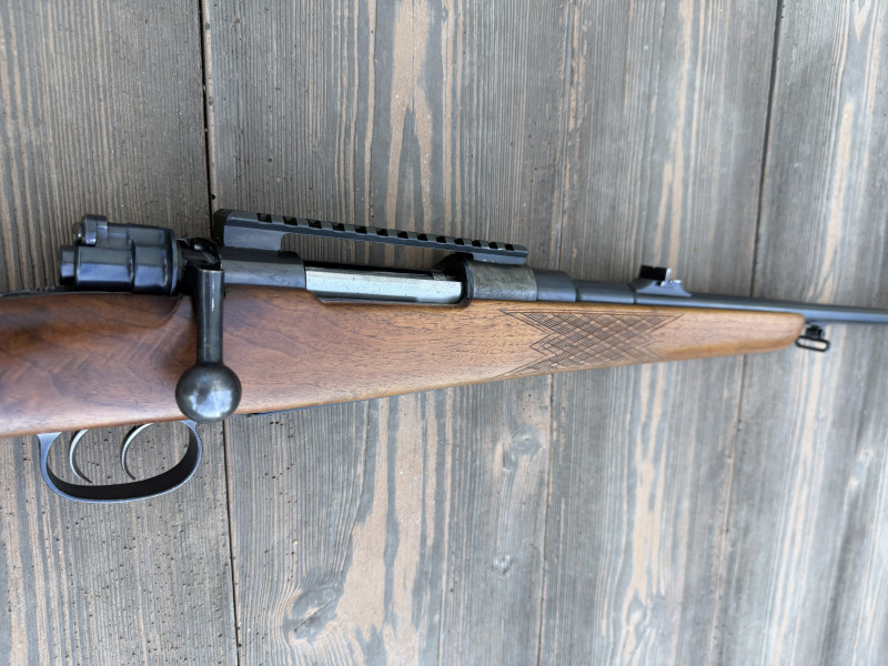 mauser 98, .243 winchester, picatinny 