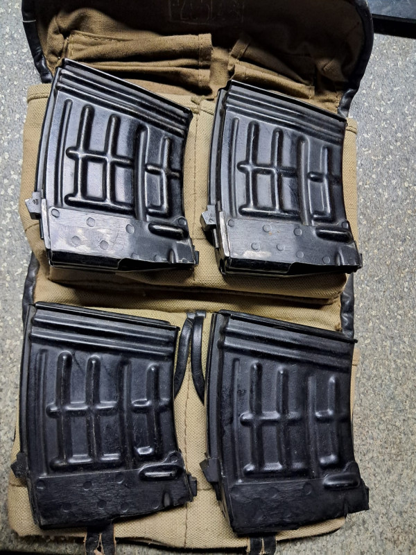 SVD Dragunov Zásobníky