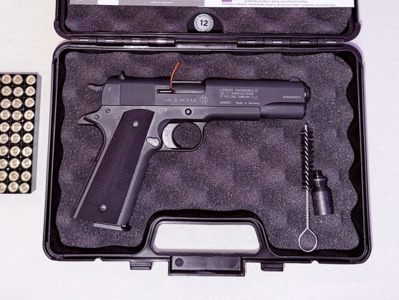 Nová Plynovka UMAREX Colt Government 1911 A1 Černá