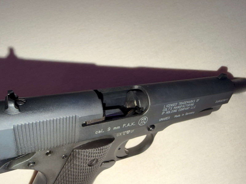 Nová Plynovka UMAREX Colt Government 1911 A1 Černá