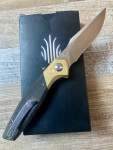 Kizer Cutlery Grazioso Linerlock Brass. 