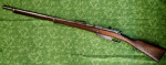 Puška Mauser 1888 8x57J-vyrobena 1890-měněná hlaveň-R4