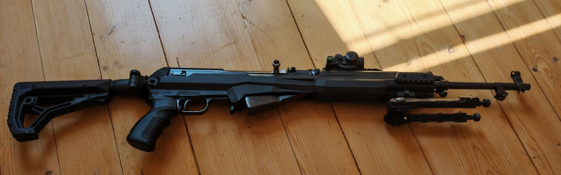 SKS Simonov, r.1945, TOP stav, tvrdochrom, FabDefense kit
