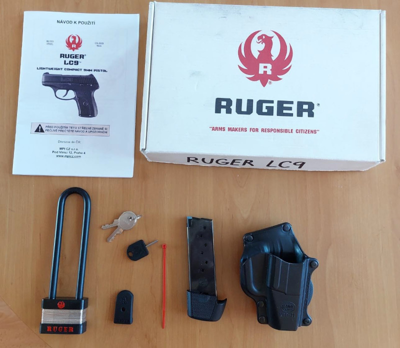 Pistole RUGER LC9 9 mm Luger