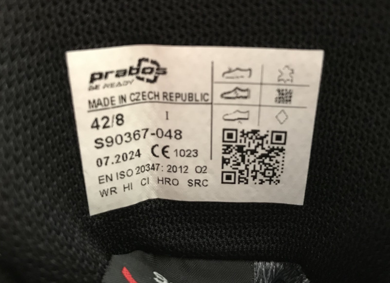 Taktická obuv PRABOS Shadow GTX, vel. 42 nové.