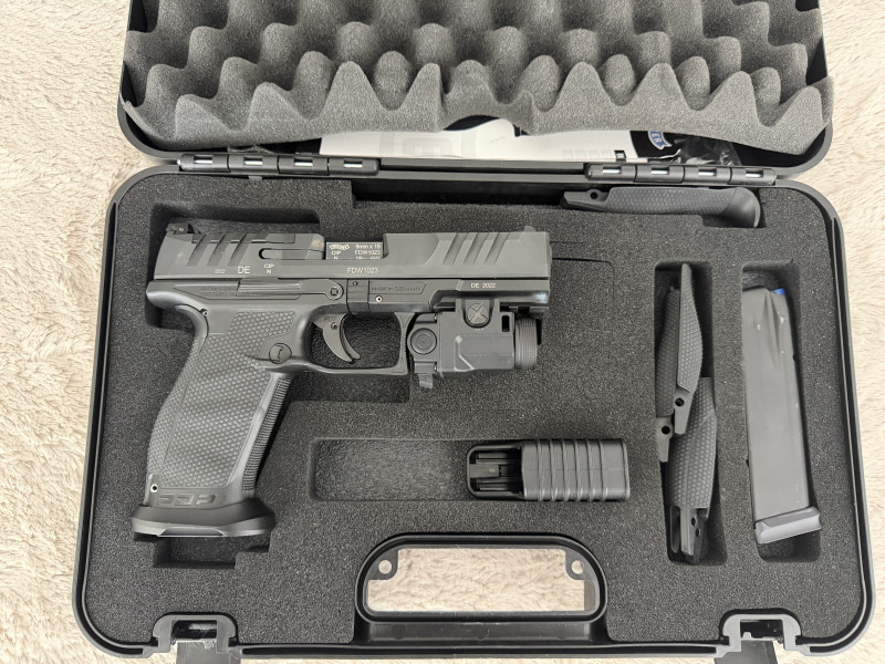 PDP Walther / Full Size 4,5”, OR / 9 mm Luger