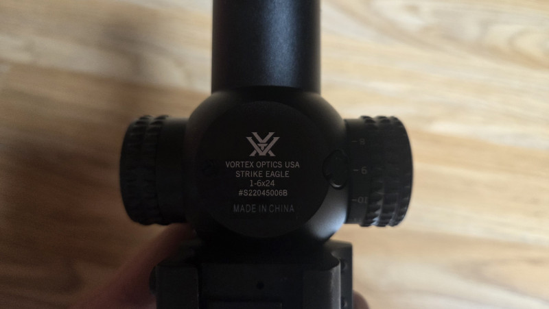 Puškohled Vortex Strike Eagle 1-6x24