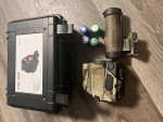 Termovize Holosun DRS thermo + Holosun HM3X magnifier