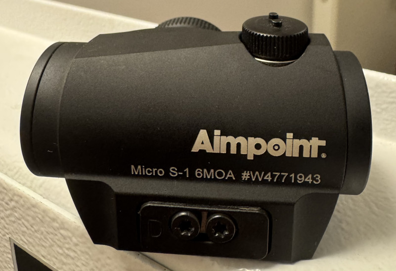 Aimpoint Micro S-1 6MOA