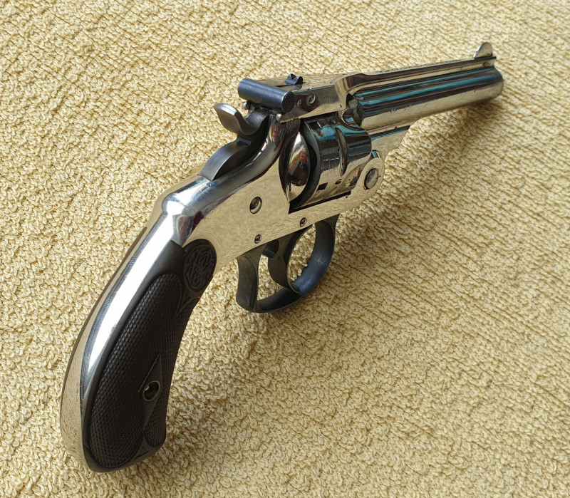 Historický revolver Smith Wesson cal.32CFDA 1880 M.2 TOP