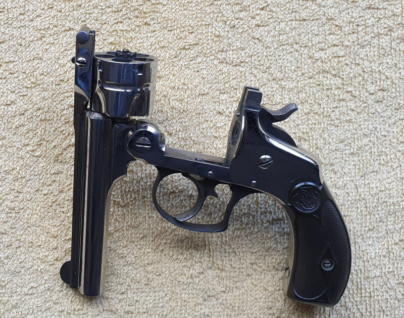 Historický revolver Smith Wesson cal.32CFDA 1880 M.2 TOP