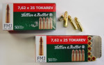 500ks střelivo 7,62 Tokarev Sellier & Bellot