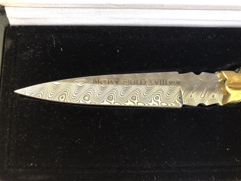 Muela MB-9A. Damascus SIGLO XVIII č. 1