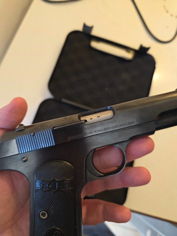 Colt 1903 Pocket Hammerless 1 série