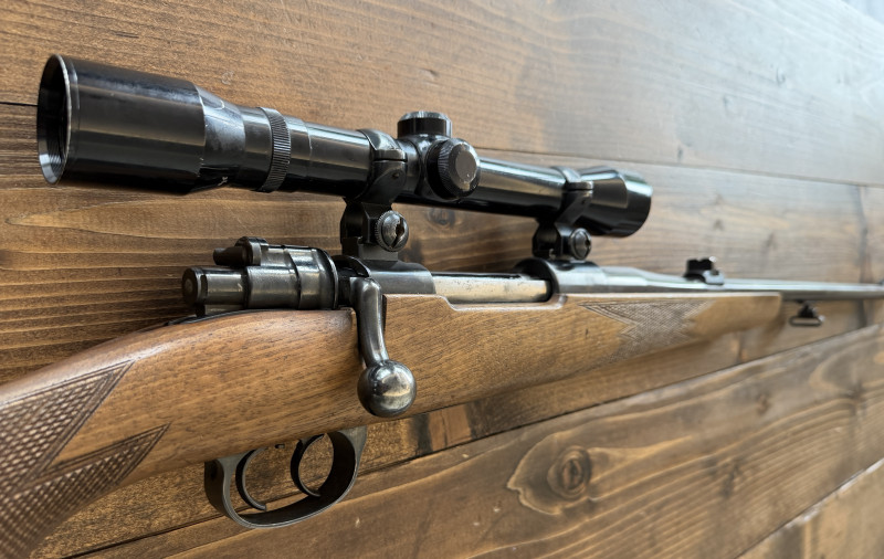 Mauser 98, 7x64, optika waidmannsheil 6x32