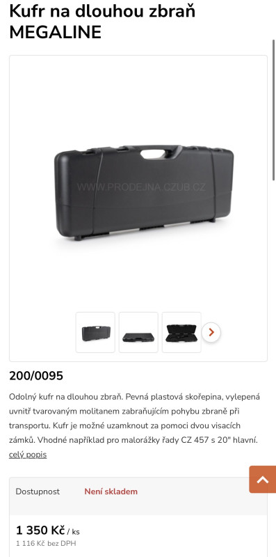 Kufr na dlouhou zbraň megaline