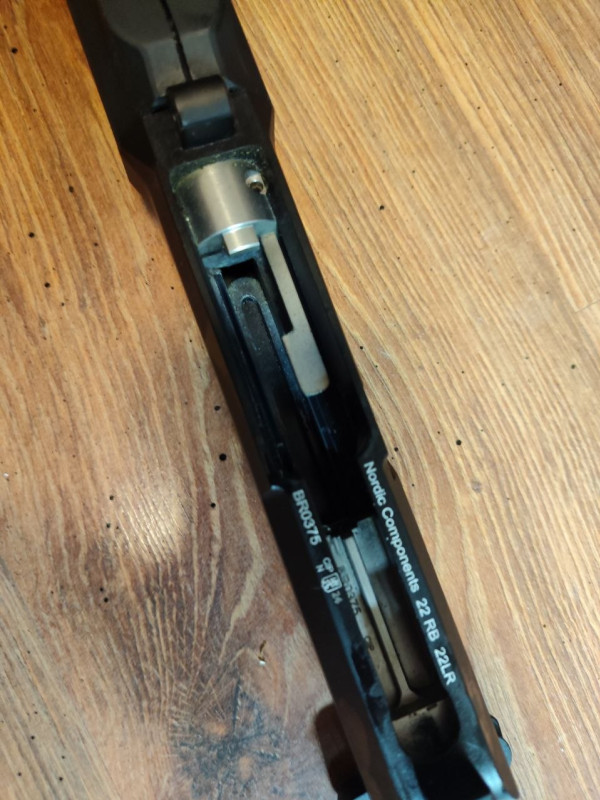 Dedikovaný .22 LR upper Nordic Components 22RB (16