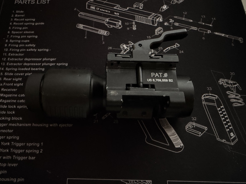Zvětšovací modul Sightmark 5X Tactical Magnifier