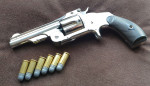 Historický revolver Smith Wesson cal.38CFSA Baby Russian