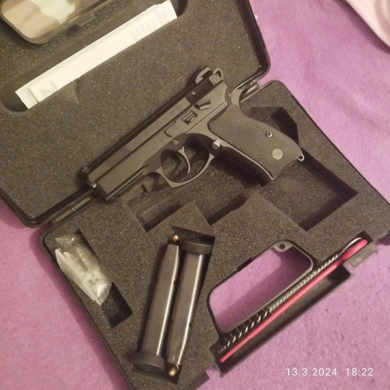 Pistole CZ 75 Compact, 9 mm Luger, CZUB