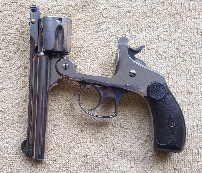 Historický revolver Smith Wesson cal.38CFDA 1886 TOP