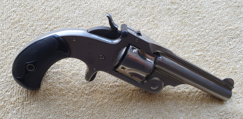 Historický revolver Smith Wesson cal.32CFSA 1872 Hezký stav