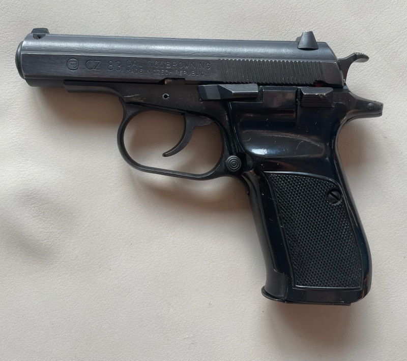 CZ 83, ráže 7,65 Browning