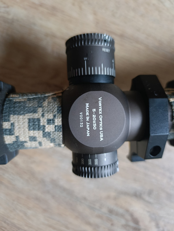 Vortex Razor HD 5-20x50,EBR-2,FFP,MRAD