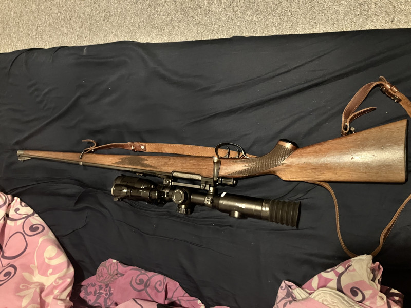 Kulovnice zbrojovka Brno Z 6,5x57+ optika