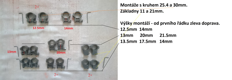 montáže, různé