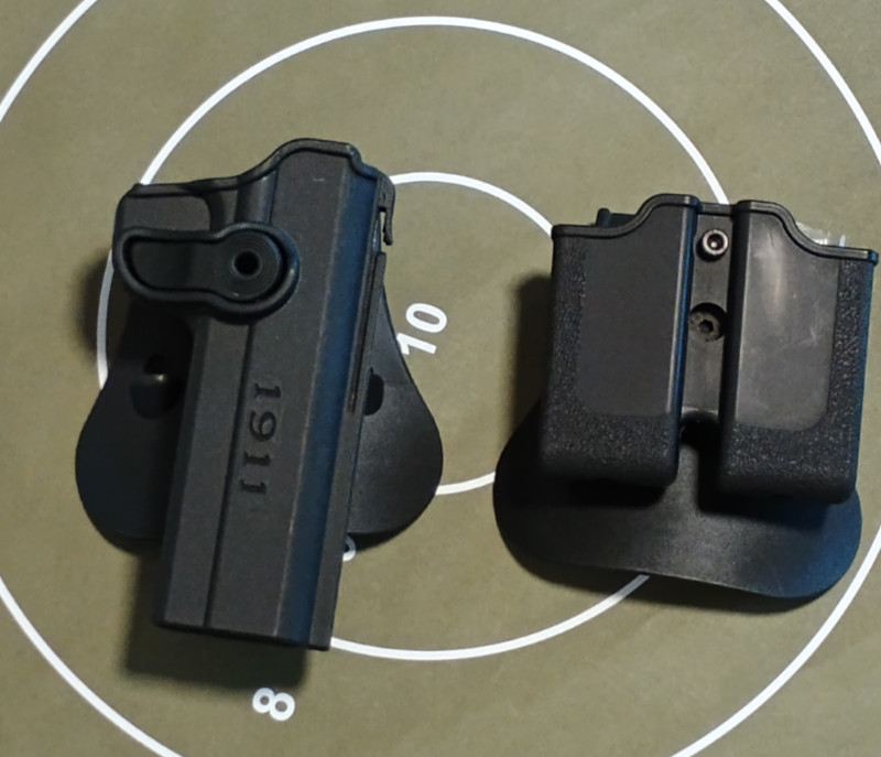 Pouzdro COLT 1911 IMI DEFENSE + pouzdro 2x zásobník