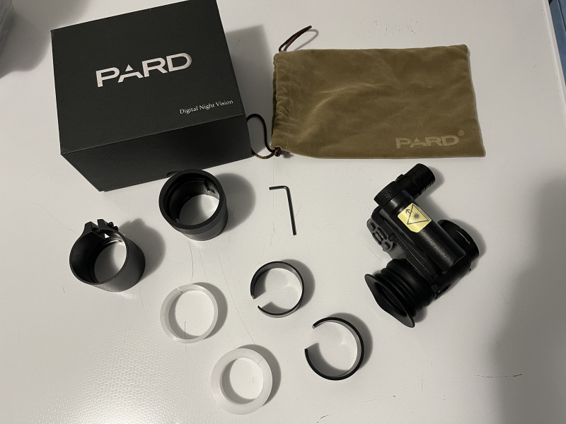 Pard NV007s 940nm zasádka