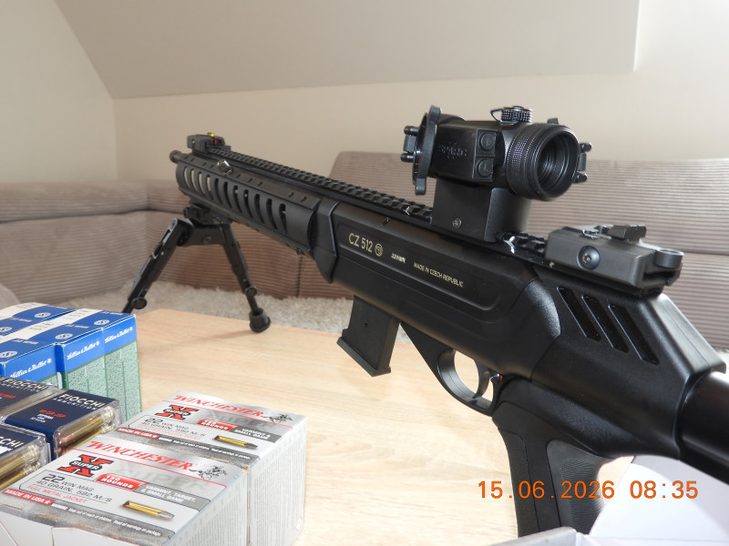 CZ 512 .22 WMR.