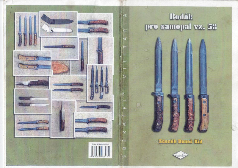 Koupím knihu Bodák pro samopal vz 58