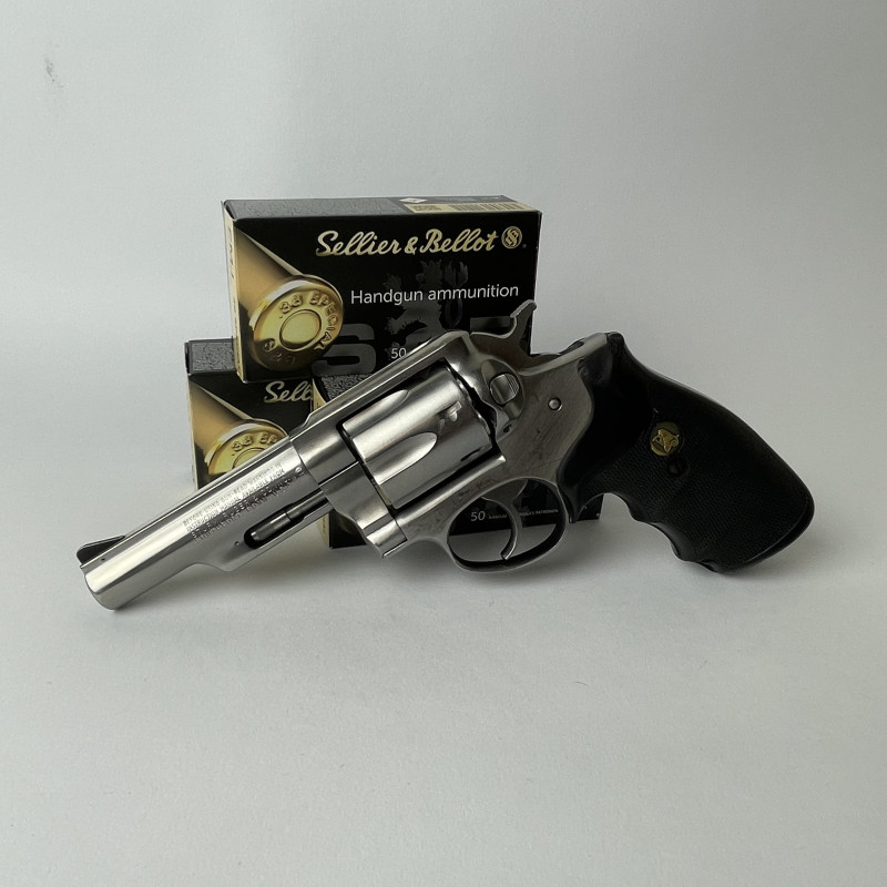 Revolver Ruger Police Service-Six  rok výroby 1983, v ráži .