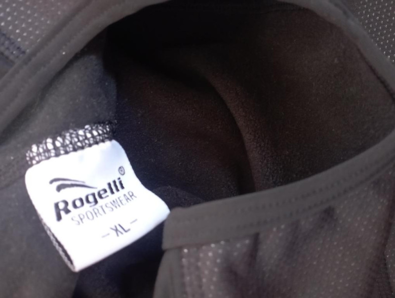 Černé sportovní oblečení Rogelli velikosti XL s vnitřním hře