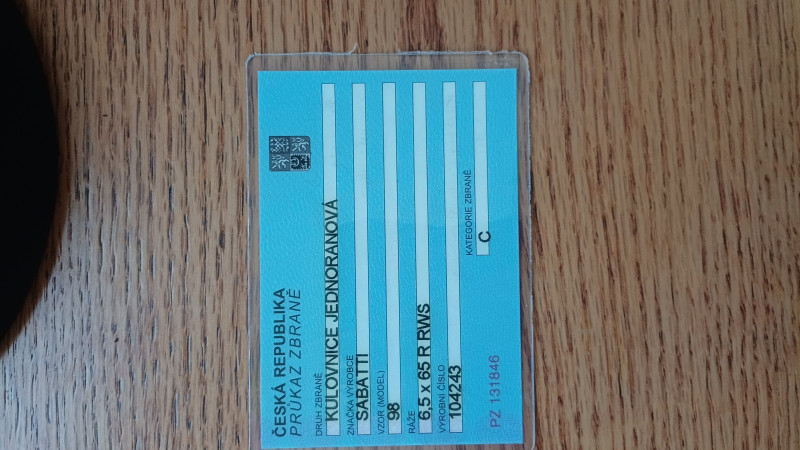 Kulovnice SABATTI SKL 98
