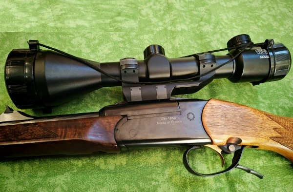 Kulovnice Bajkal IŽ 18 243 Win.+Odeon 8x56 s bodem