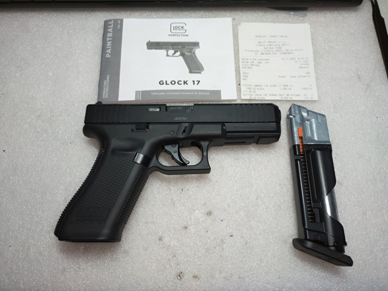 RAM pistole Umarex T4E Glock 17 Gen5 cal.43